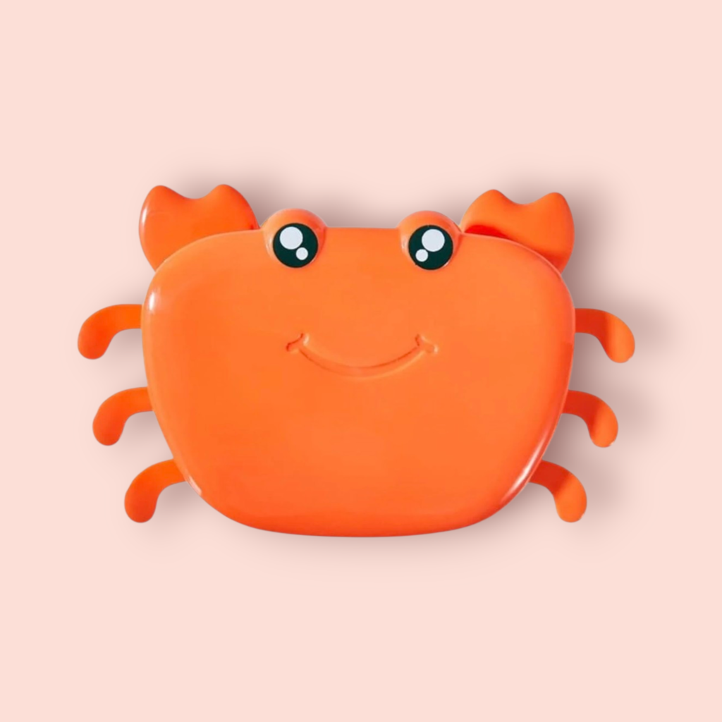crab shape silicone ice cube tray