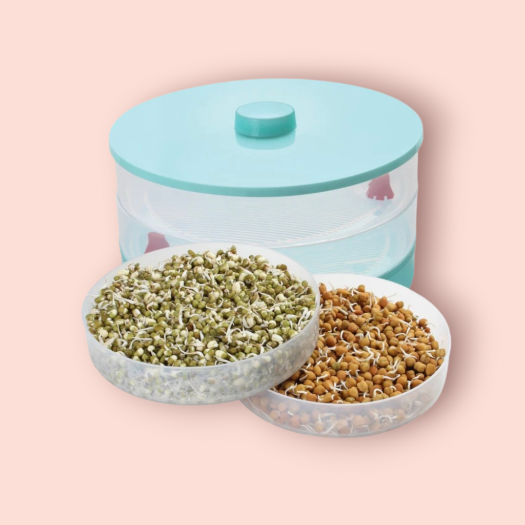 Ganesh 1800ML Sprout Maker Bean Bowl for Healthy Sprouting